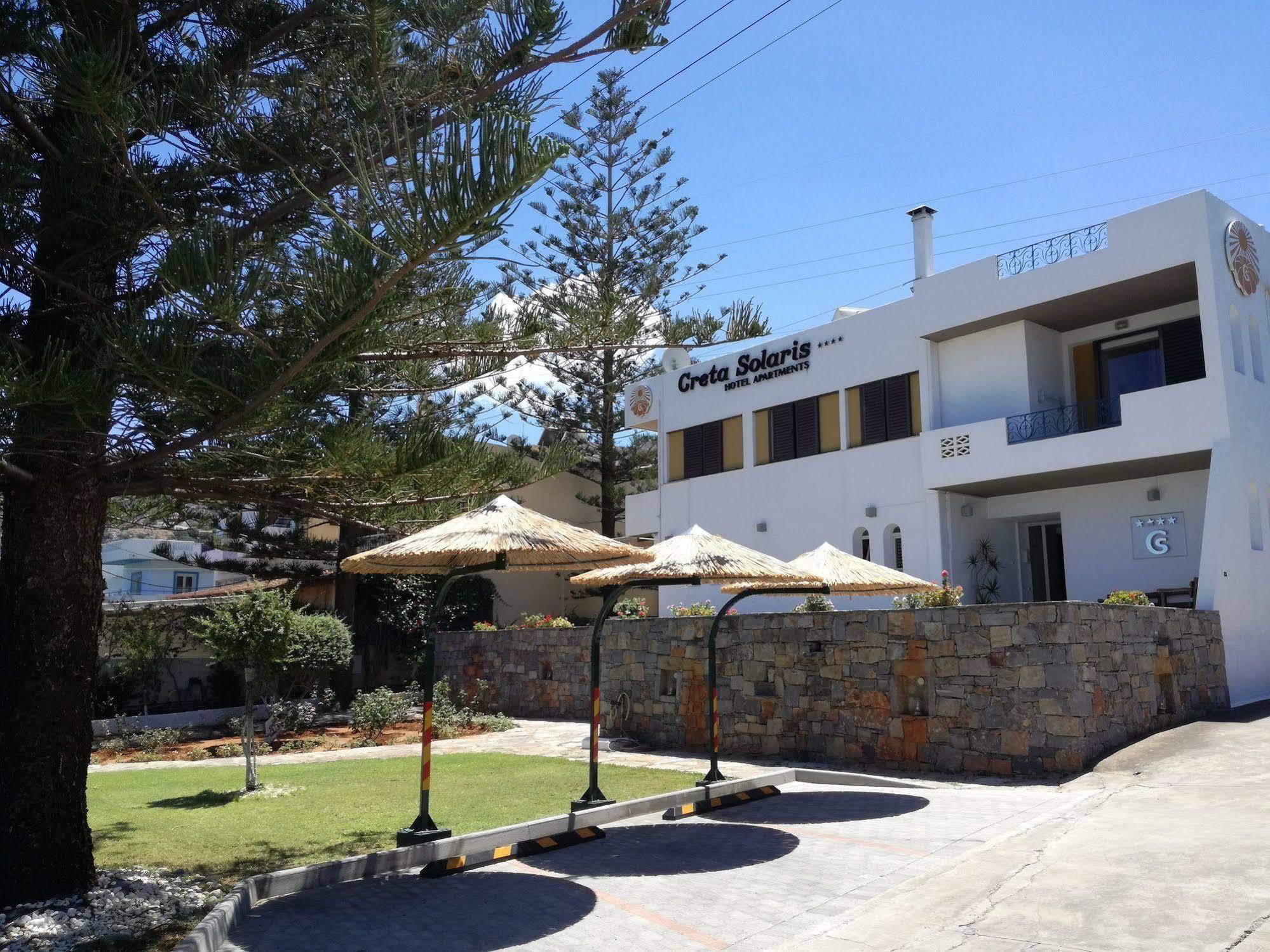 Creta Solaris Holiday Apartments Stalida Eksteriør billede